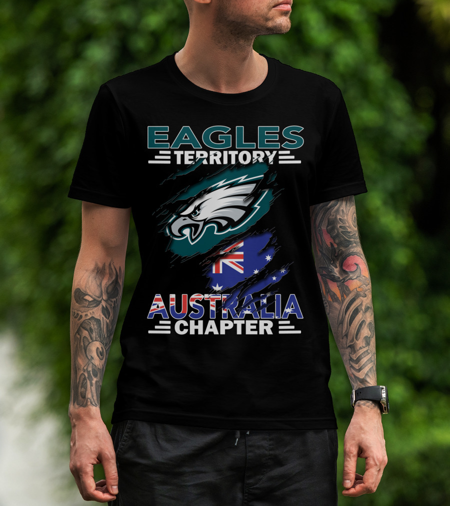 Eagles Territory Australia Chapter Flag T-Shirt