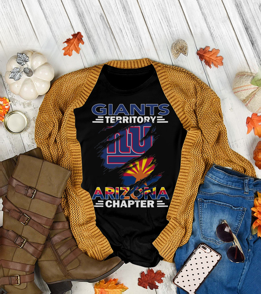 Giants Territory New York Arizona Chapter T-Shirt