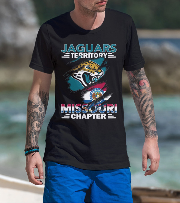 Jaguars Territory Missouri Chapter Flag T-Shirt
