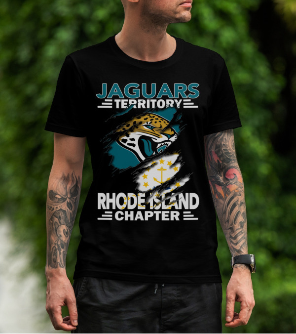 Jaguars Territory Rhode Island Chapter With Fierce Jaguar T-Shirt