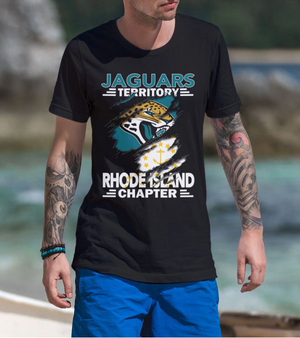 Jaguars Territory Rhode Island Chapter With Fierce Jaguar T-Shirt