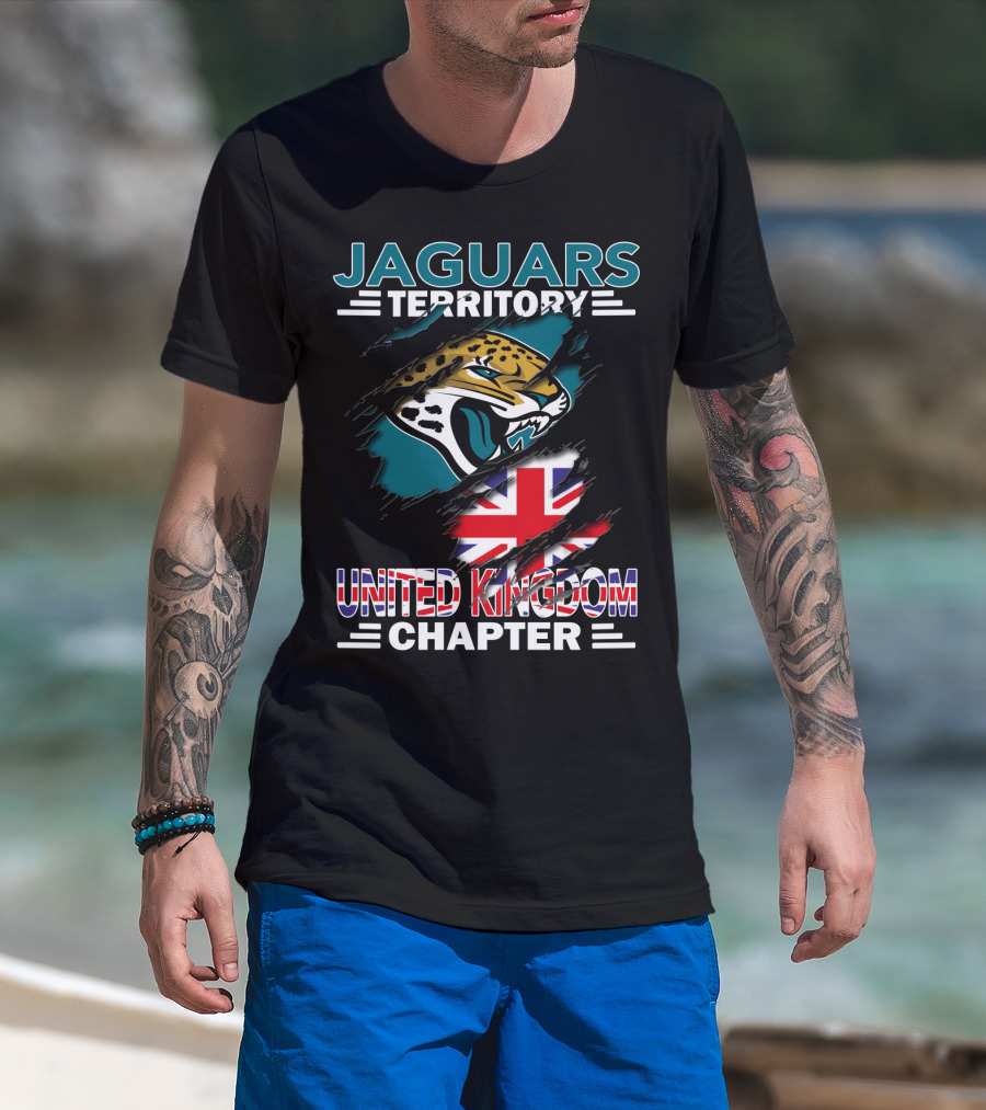 Jaguars Territory United Kingdom Chapter Union Flag T-Shirt