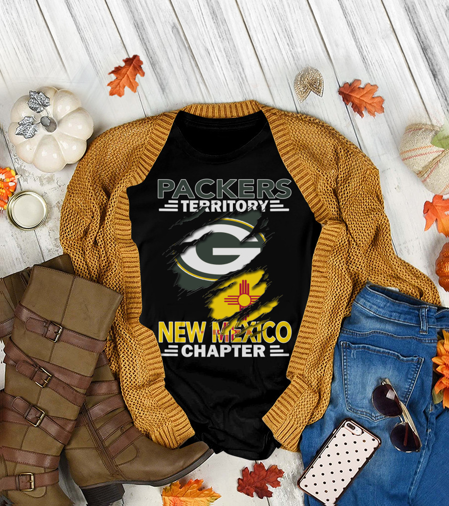 Packers Territory New Mexico Chapter G Logo and Zia T-Shirt