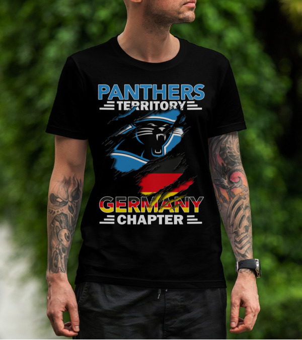 Panthers Territory Germany Chapter Flag T-Shirt
