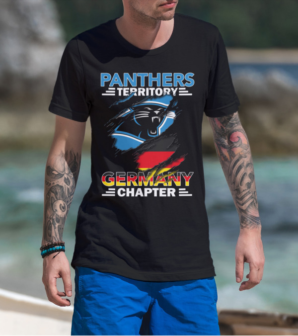 Panthers Territory Germany Chapter Flag T-Shirt