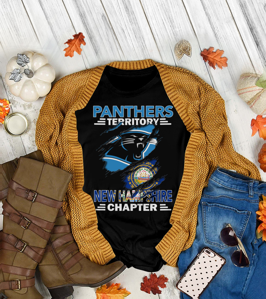 Panthers Territory New Hampshire Chapter State Seal T-Shirt
