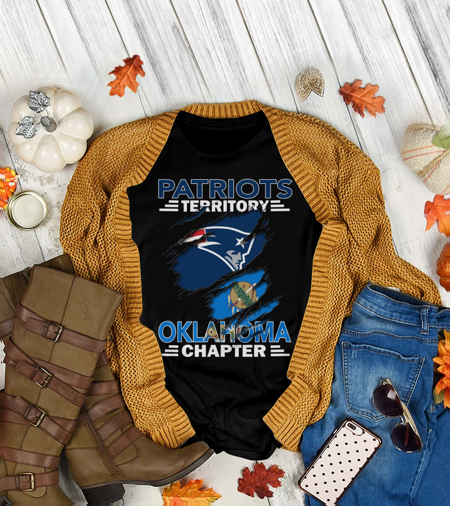 PATRIOTS TERRITORY OKLAHOMA CHAPTER FLAG T-Shirt