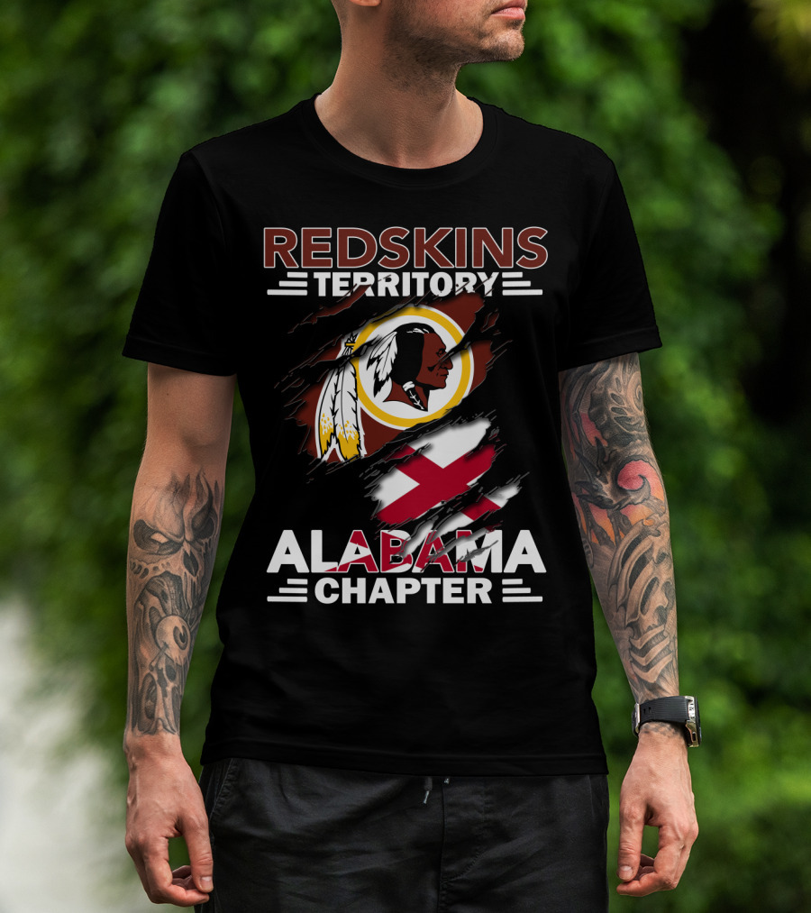 Redskins Territory Alabama Chapter Fan Club T-Shirt