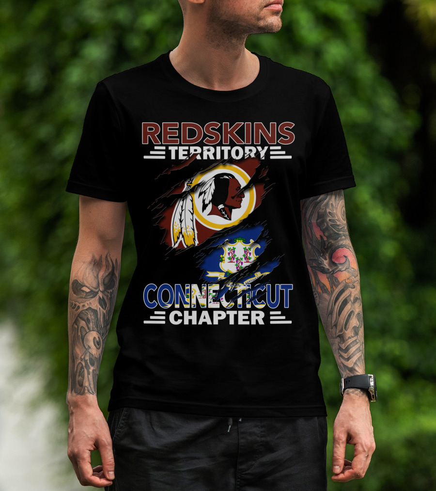 Redskins Territory Connecticut Chapter Nfl Inspired T-Shirt