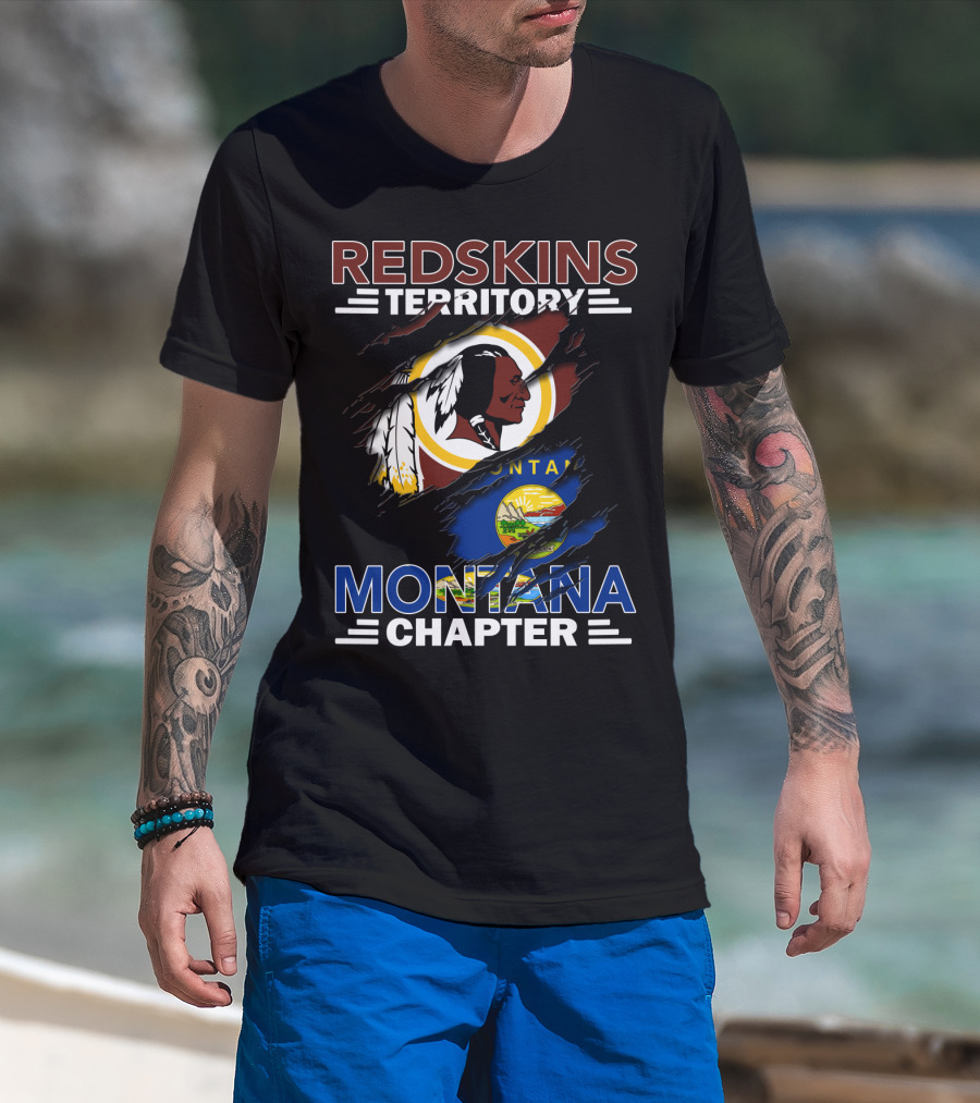 Redskins Territory Montana Chapter United Fans Legacy T-Shirt