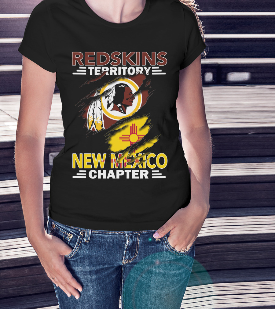 Redskins Territory New Mexico Chapter Flag T-Shirt