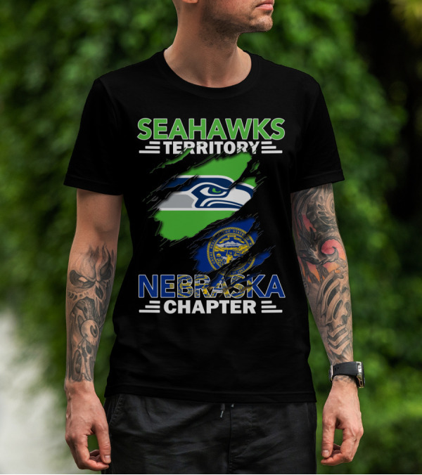Seahawks Territory Nebraska Chapter State Pride T-Shirt