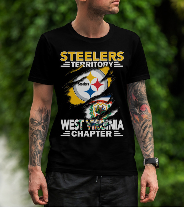 Steelers Territory West Virginia Chapter NFL Fan Club T-Shirt