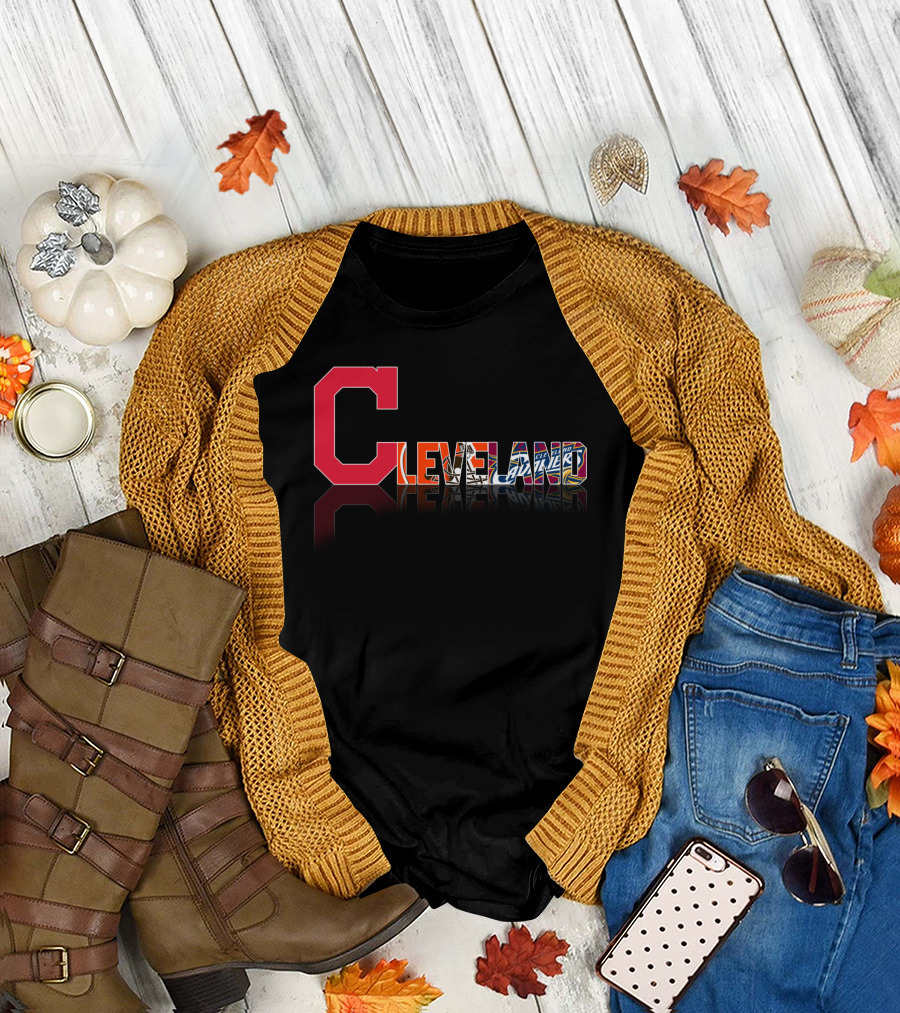 Cleveland Sports City Reflections T-Shirt
