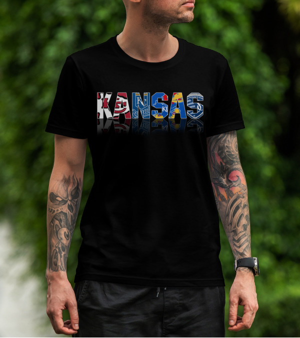 Kansas City Chiefs Royals Jayhawks Sporting Kansas T-Shirt