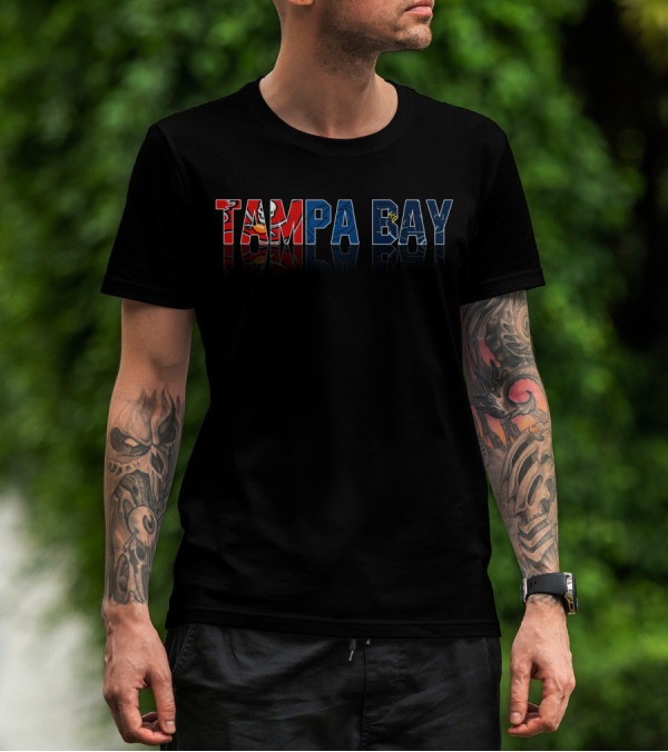 Tampa Bay Sports Teams Reflection T-Shirt