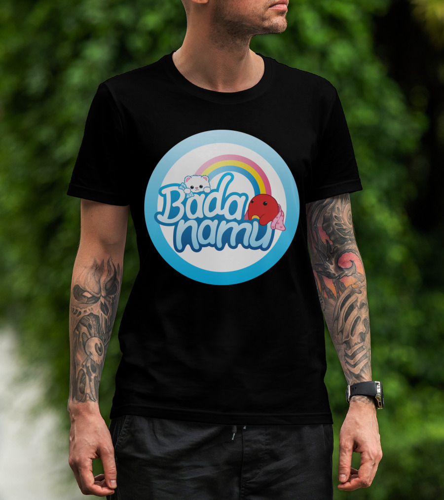 Badanamu Rainbow And Character T-Shirt