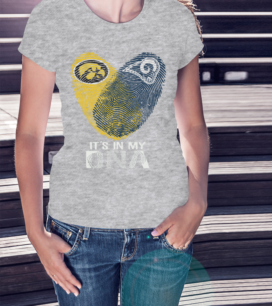 Los Angeles Rams Hawkeye It's In My Dna T-Shirt