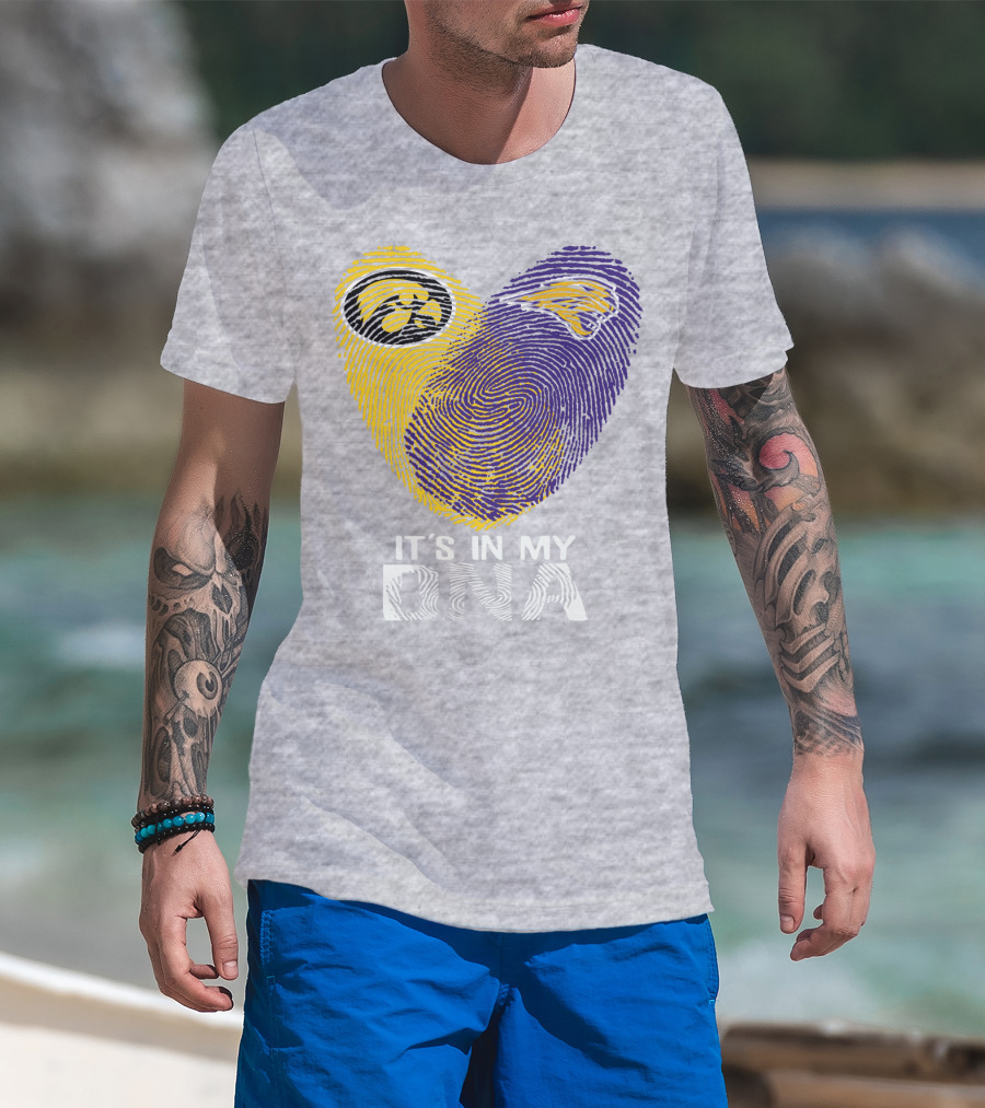 Northern Iowa Panthers Hawkeye It's In My DNA T-Shirt
