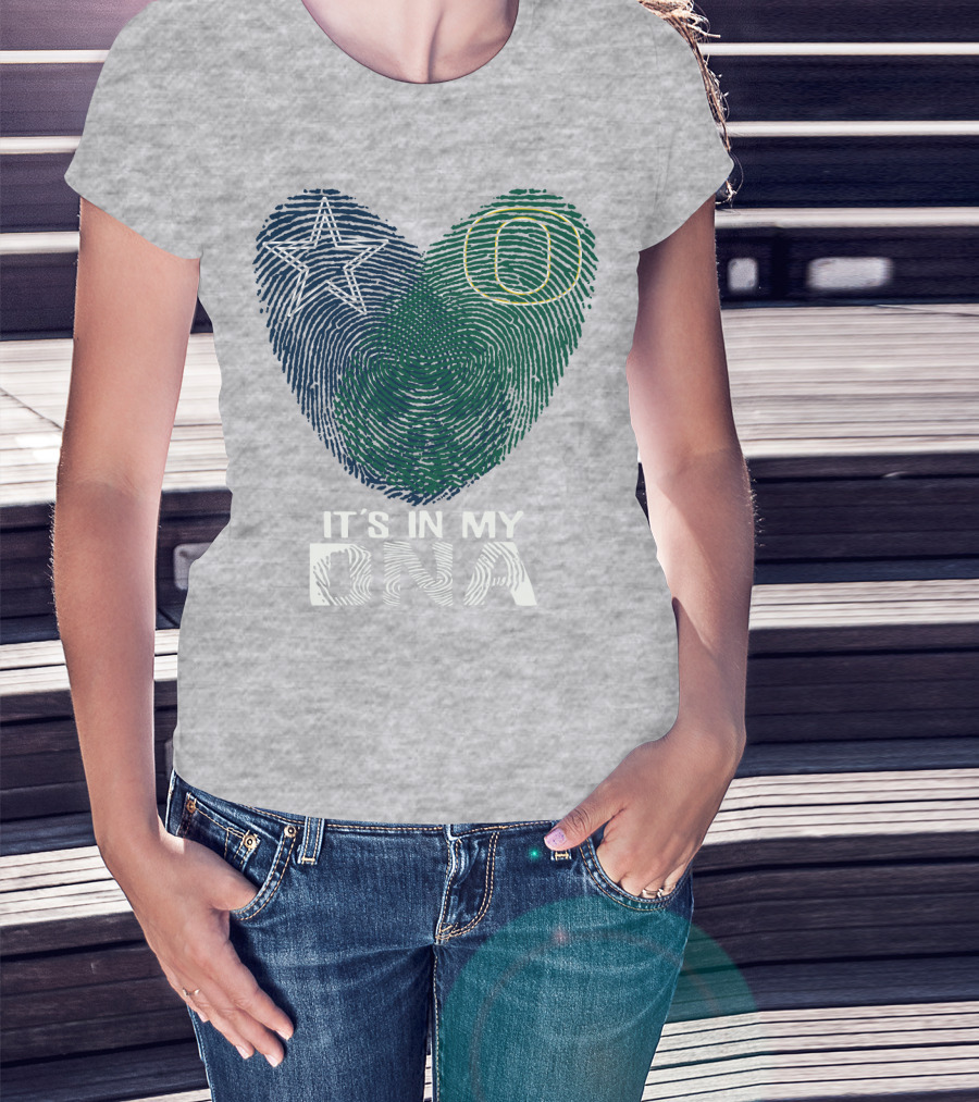 Dallas Cowboys Oregon It's In My Dna T-Shirt