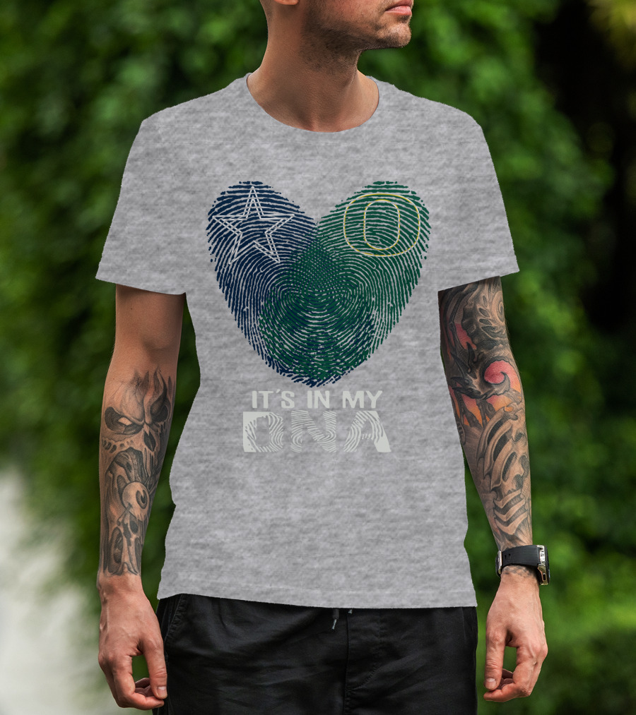 Dallas Cowboys Oregon It's In My Dna T-Shirt