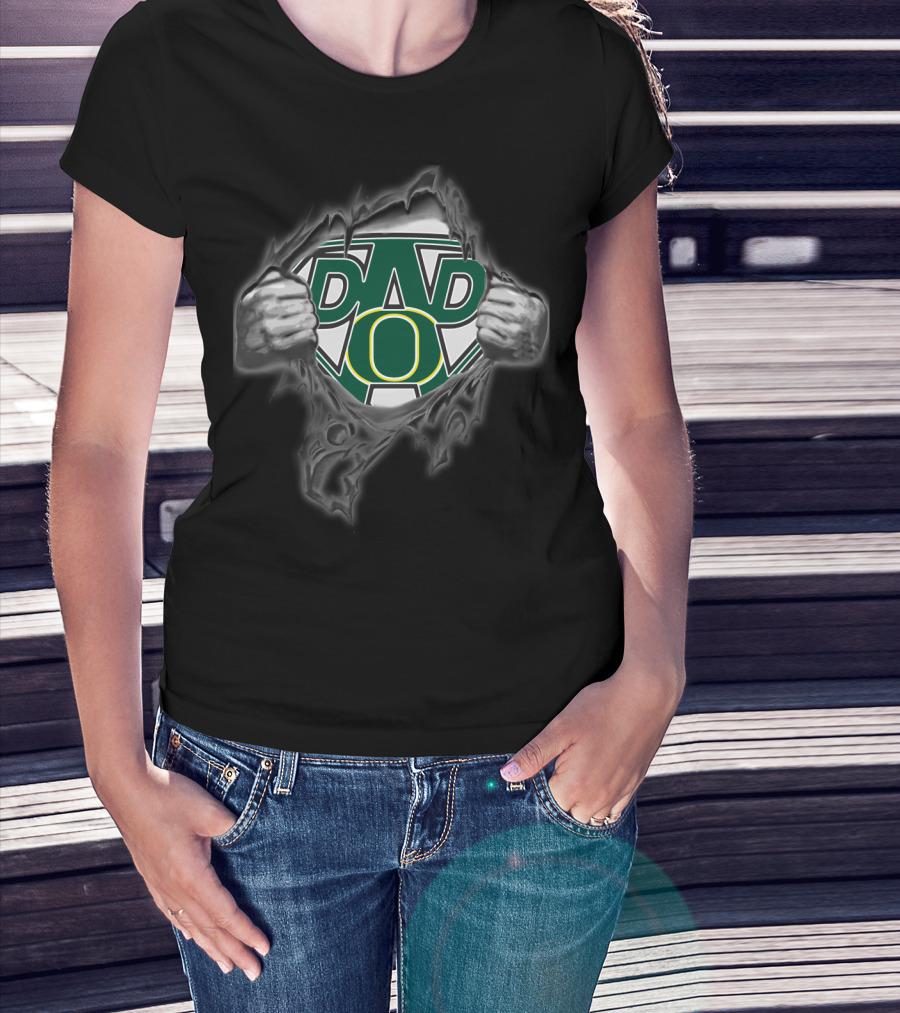 Oregon Ducks Super Dad T-Shirt