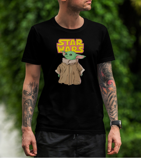 Star Wars The Mandalorian The Child Cute Comic T-Shirt