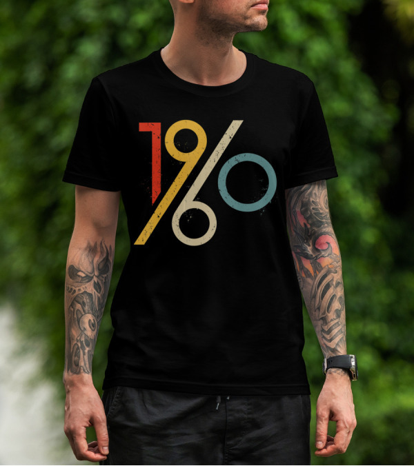 1960 Vintage Retro Birthday T-Shirt