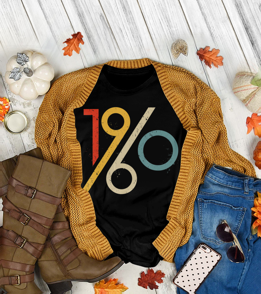 1960 Vintage Retro Birthday T-Shirt