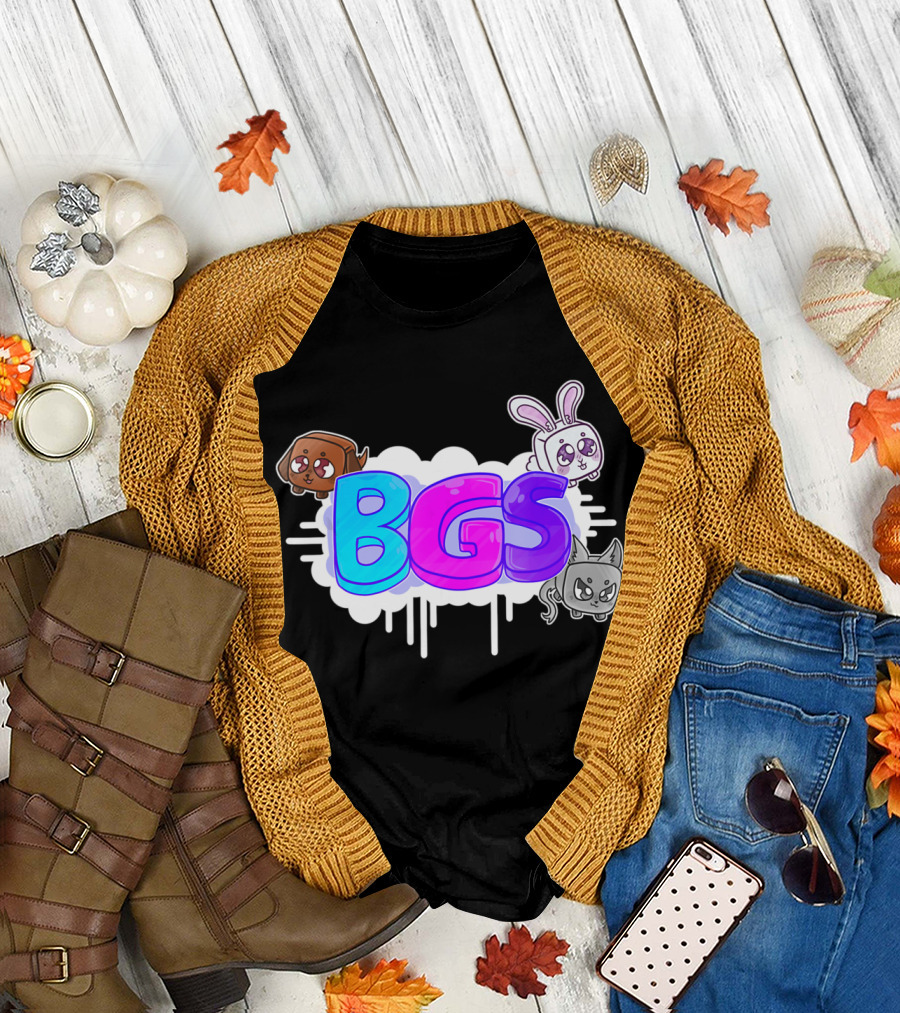 BGS Bubble Gum Simulator Cute Pets T-Shirt