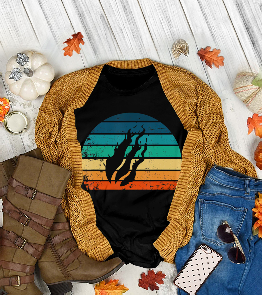 Fire Nation Retro Gamer Stripes T-Shirt