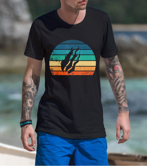 Fire Nation Retro Gamer Stripes T-Shirt