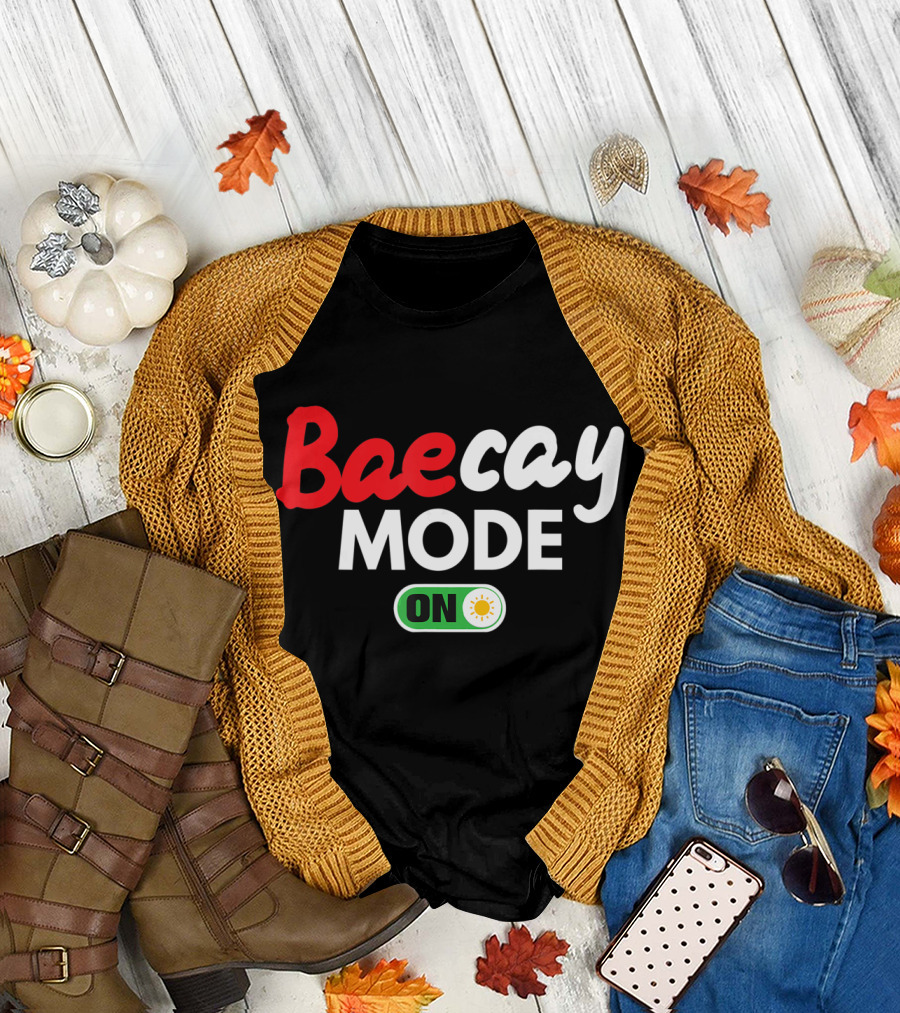 Baecay Mode On Couples Vacation Sun Switch T-Shirt