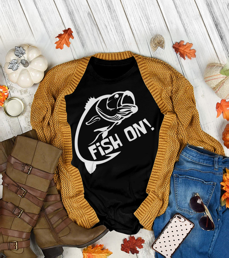 Fish On T-Shirt