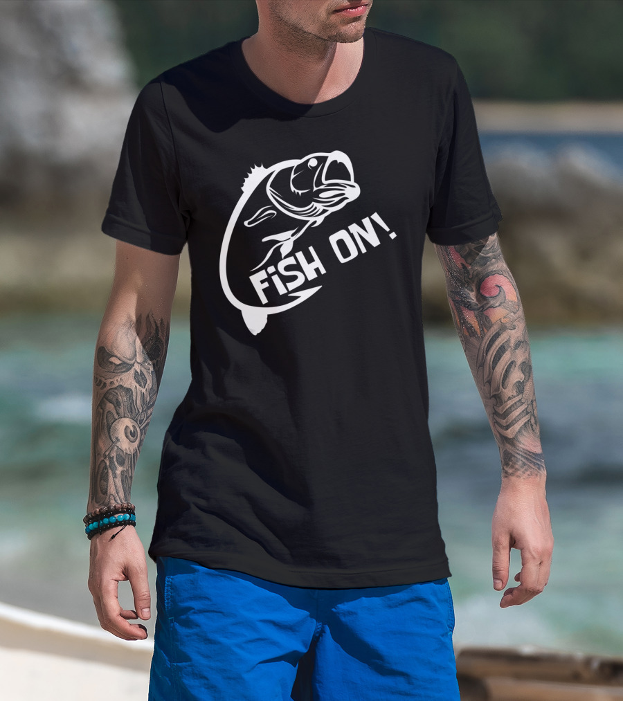 Fish On T-Shirt