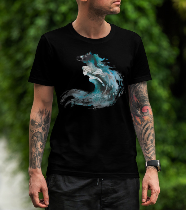 Disney Frozen 2 Elsa And The Nokk Magic Water Spirit T-Shirt