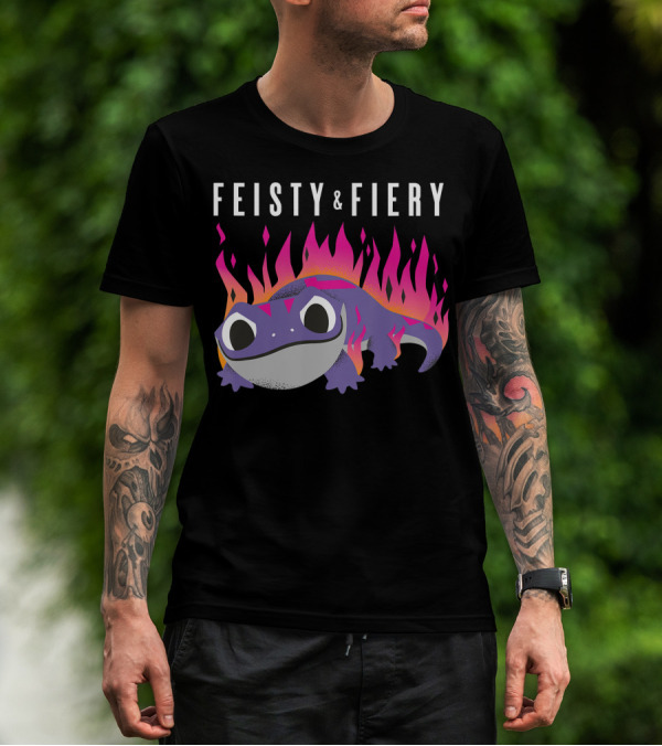 Feisty And Fiery Disney Frozen 2 Bruni Salamander T-Shirt