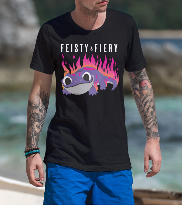 Feisty And Fiery Disney Frozen 2 Bruni Salamander T-Shirt