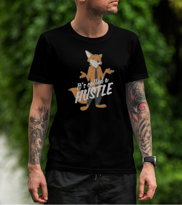 Disney Zootopia Nick Wilde It's Called A Hustle T-Shirt