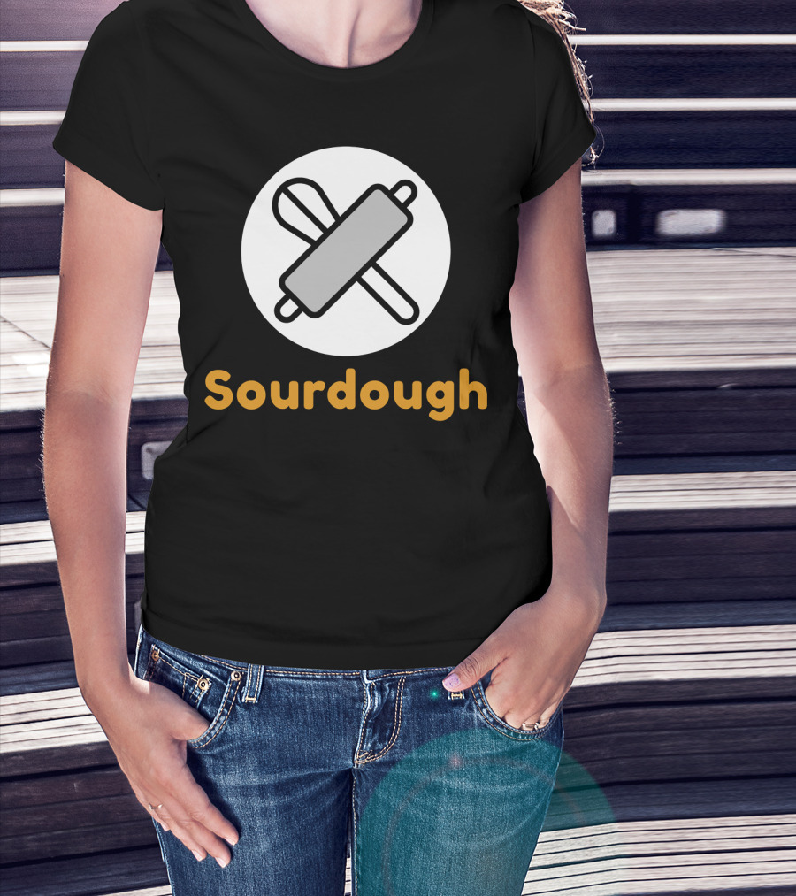 Sourdough Bread Rolling Pin T-Shirt