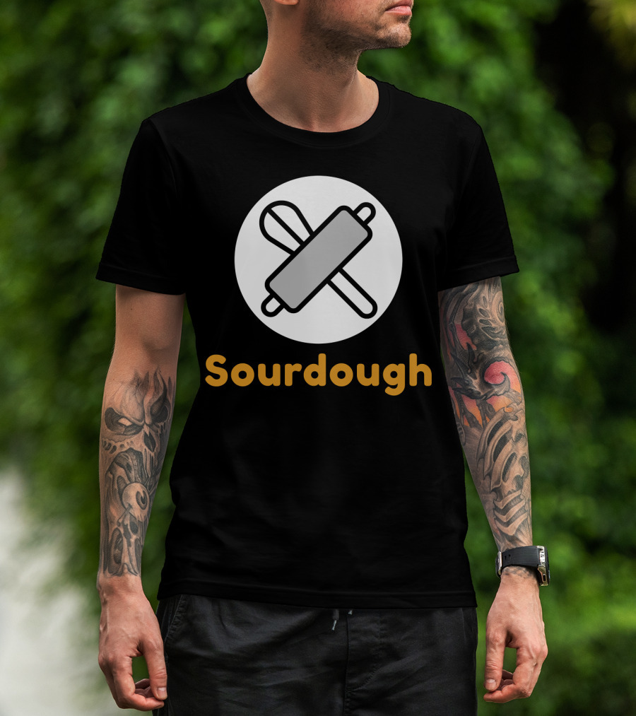 Sourdough Bread Rolling Pin T-Shirt