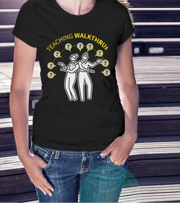 Teaching WalkThrus 6 Dancing Figures T-Shirt