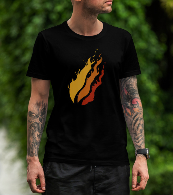 Vintage Fire Nation Flame Gamers T-Shirt