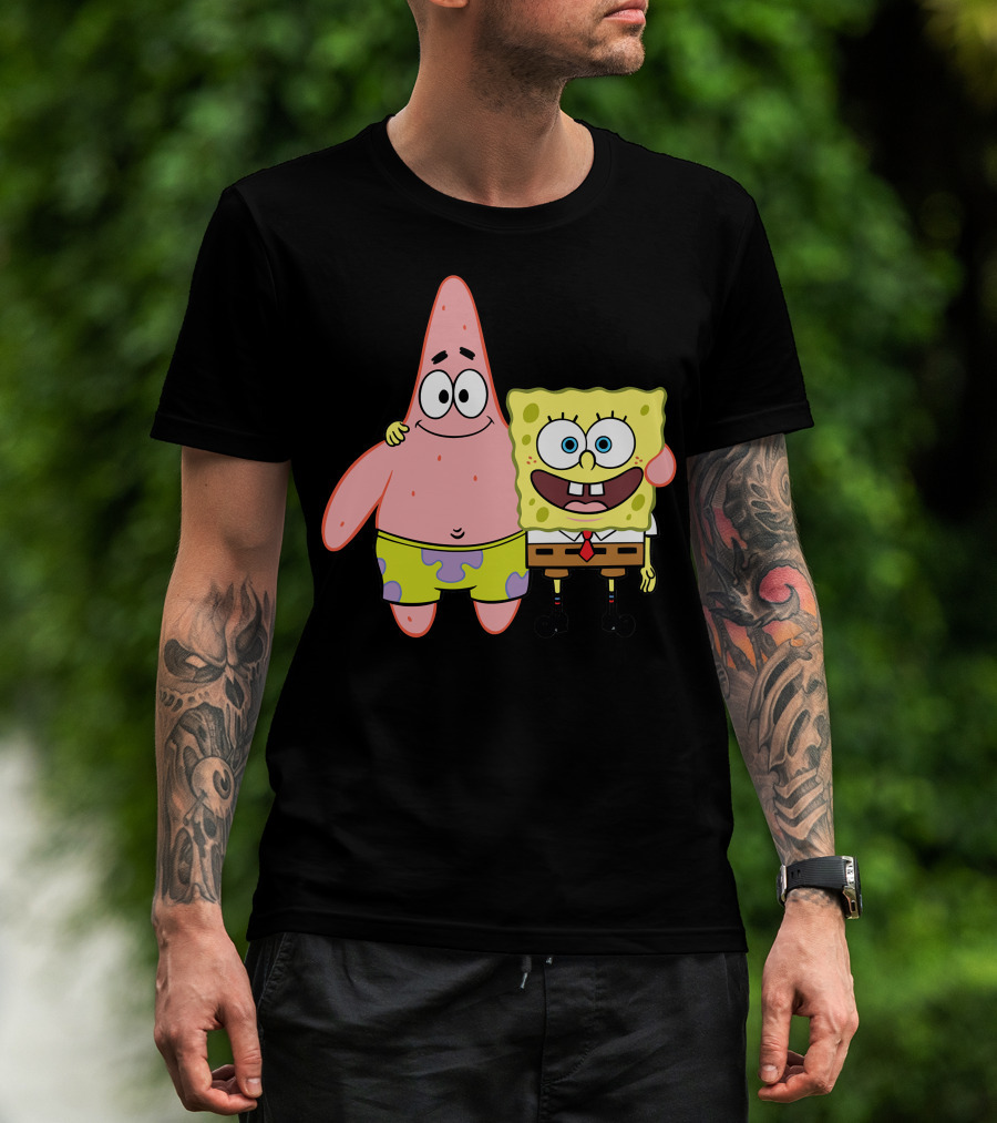 SpongeBob And Patrick Friends Forever T-Shirt