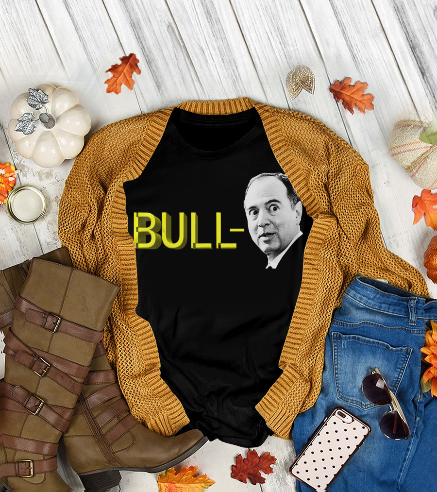 Bull Schiff Political Humor T-Shirt