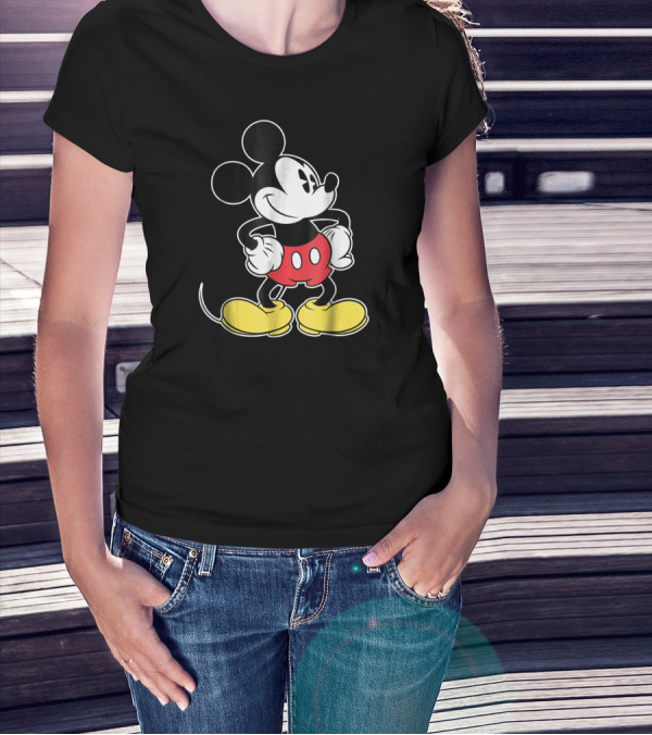 Disney Classic Mickey Mouse Iconic Pose T-Shirt