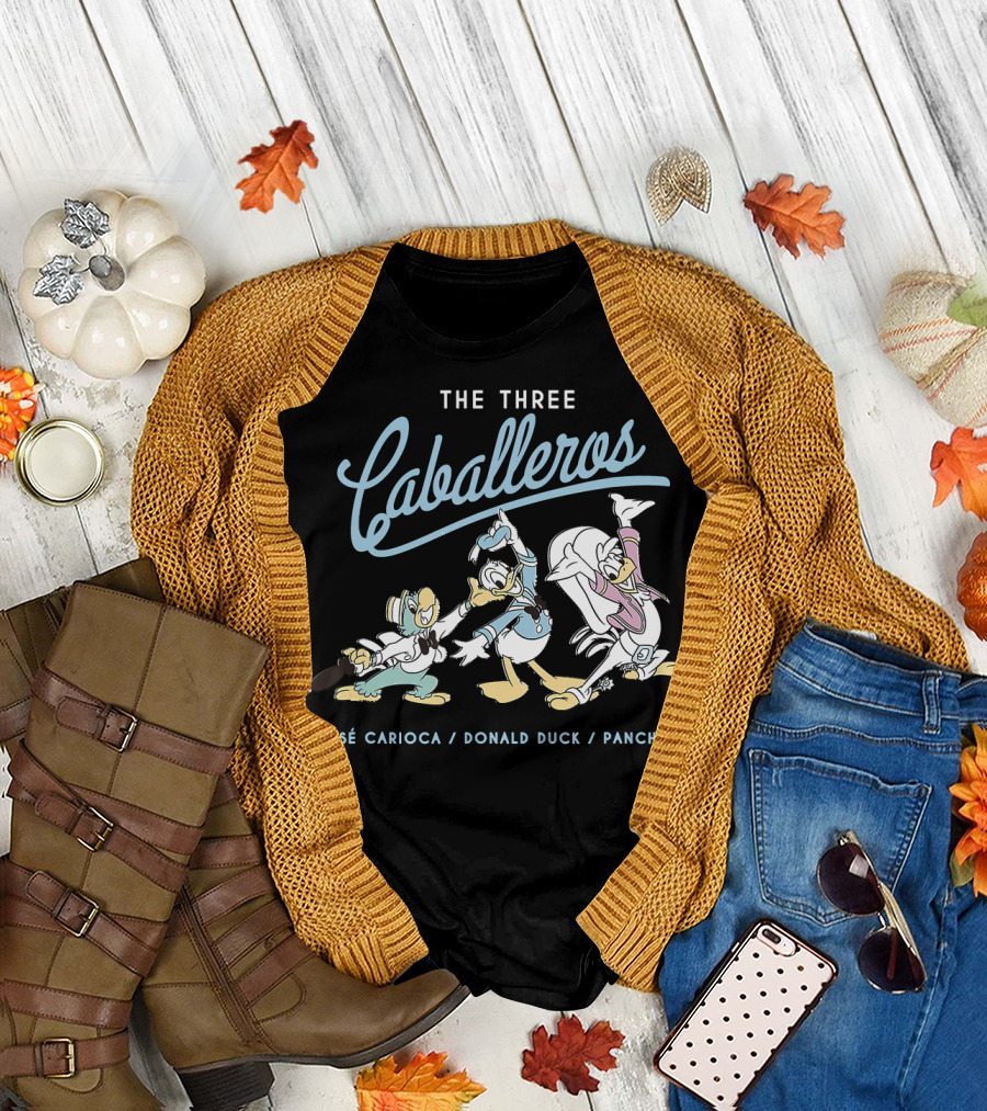 The Three Caballeros José Carioca Donald Duck Panchito T-Shirt