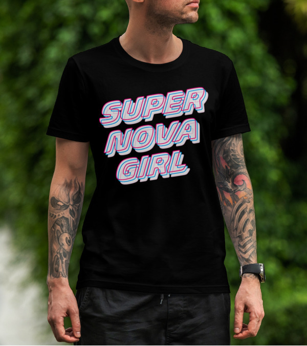 Disney Channel Zenon Supernova Girl Retro Aesthetic Typography T-Shirt