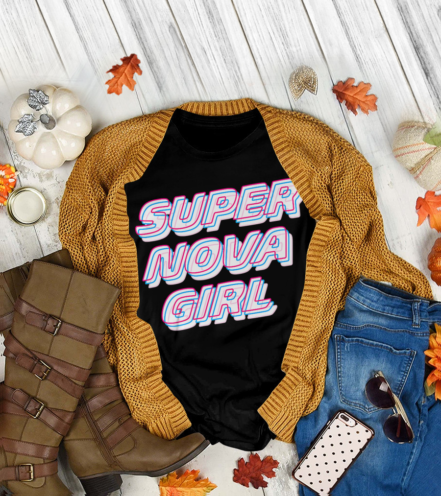 Disney Channel Zenon Supernova Girl Retro Aesthetic Typography T-Shirt
