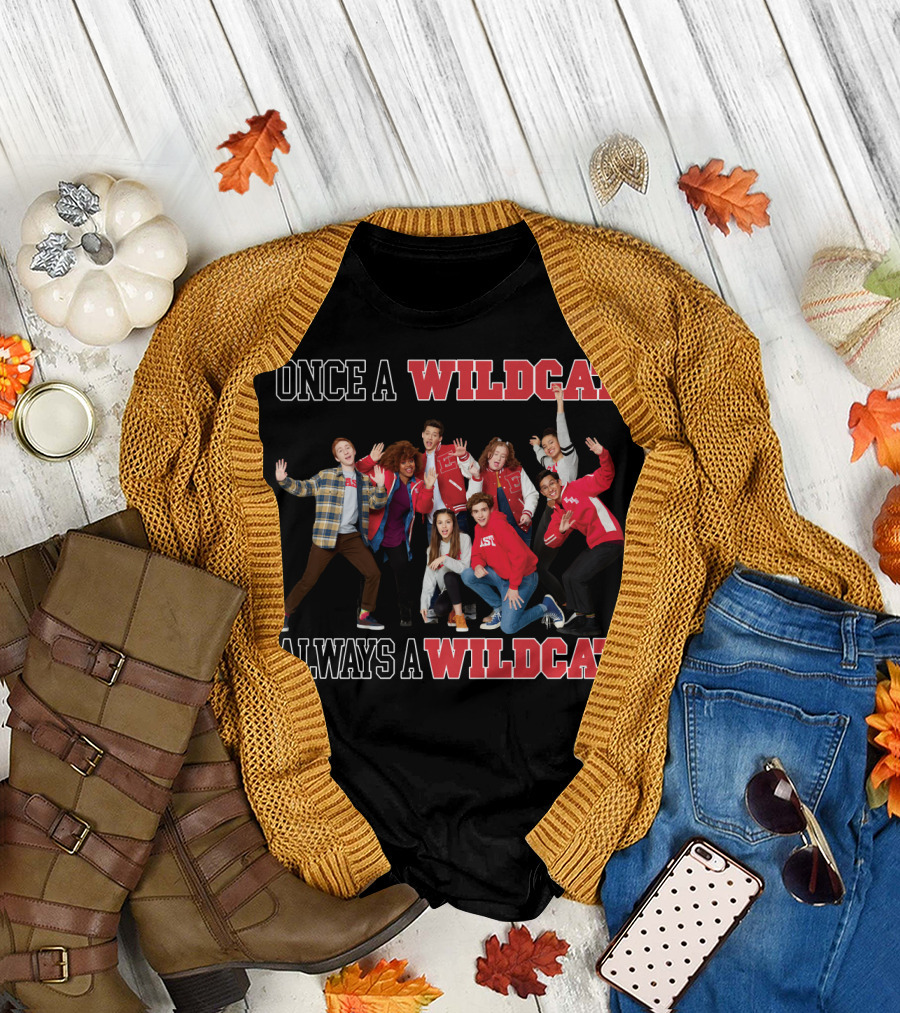 High School Musical Once a Wildcat Always a Wildcat T-Shirt